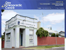 Tablet Screenshot of daychiropracticcentre.com.au